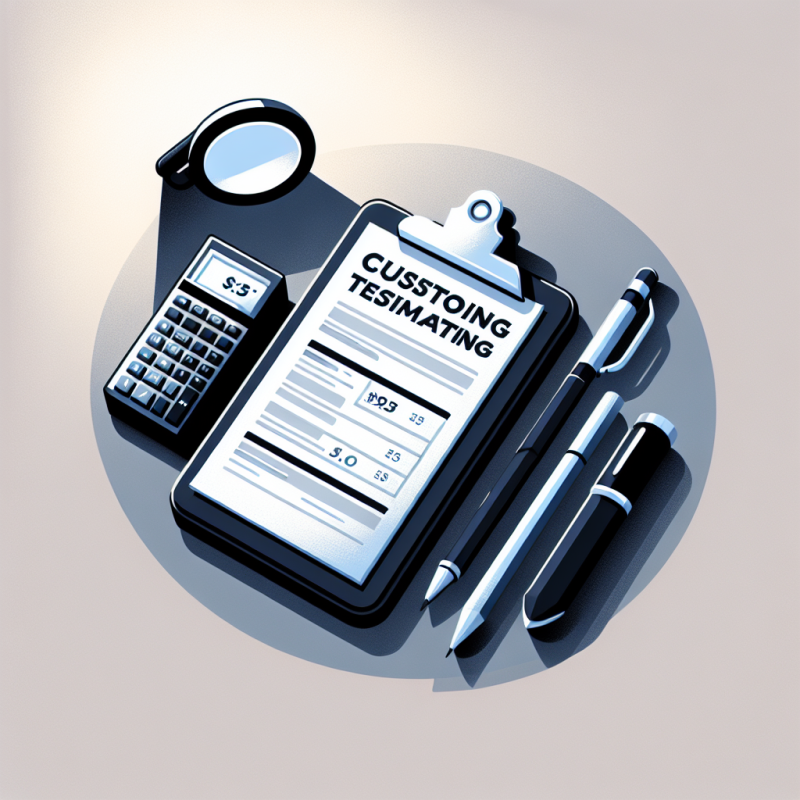 Custom Estimating Template Service