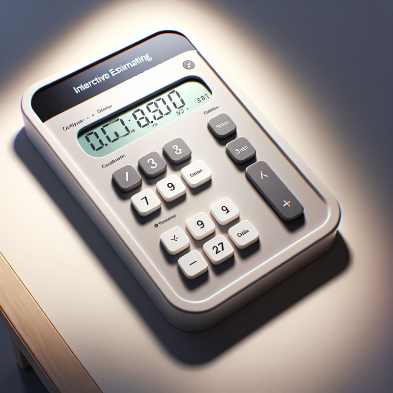 Interactive Estimating Calculator